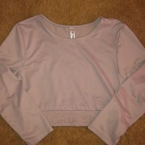 Victoria Secret Sport, Cropped, Semi Long Sleeve